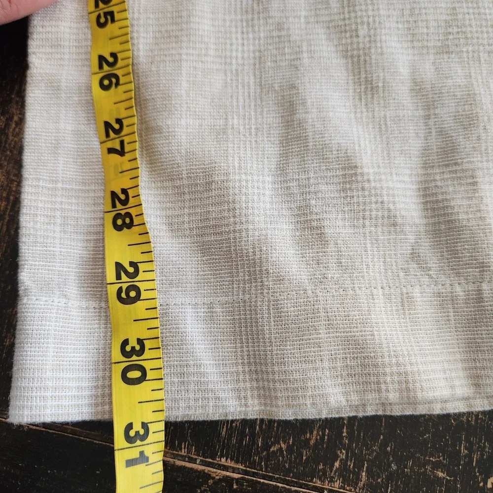J.Crew Mens 33x32 Classic Fit Linen Trouser Beige‎ Glen Check Plaid Pants NWT